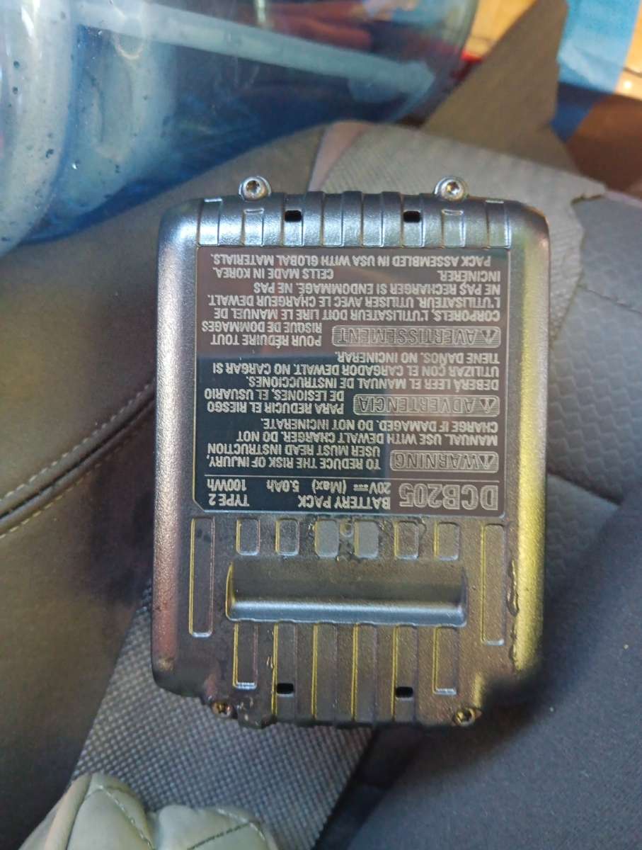 Dewalt New battery