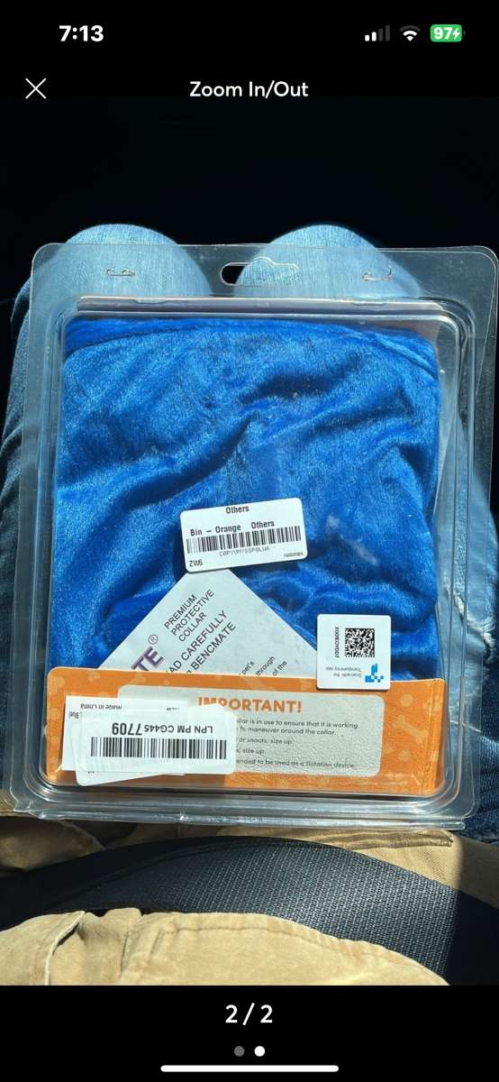 Inflatable Dog Collar