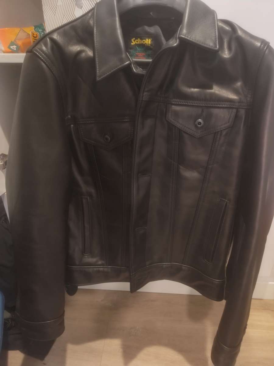 schott leather jacket