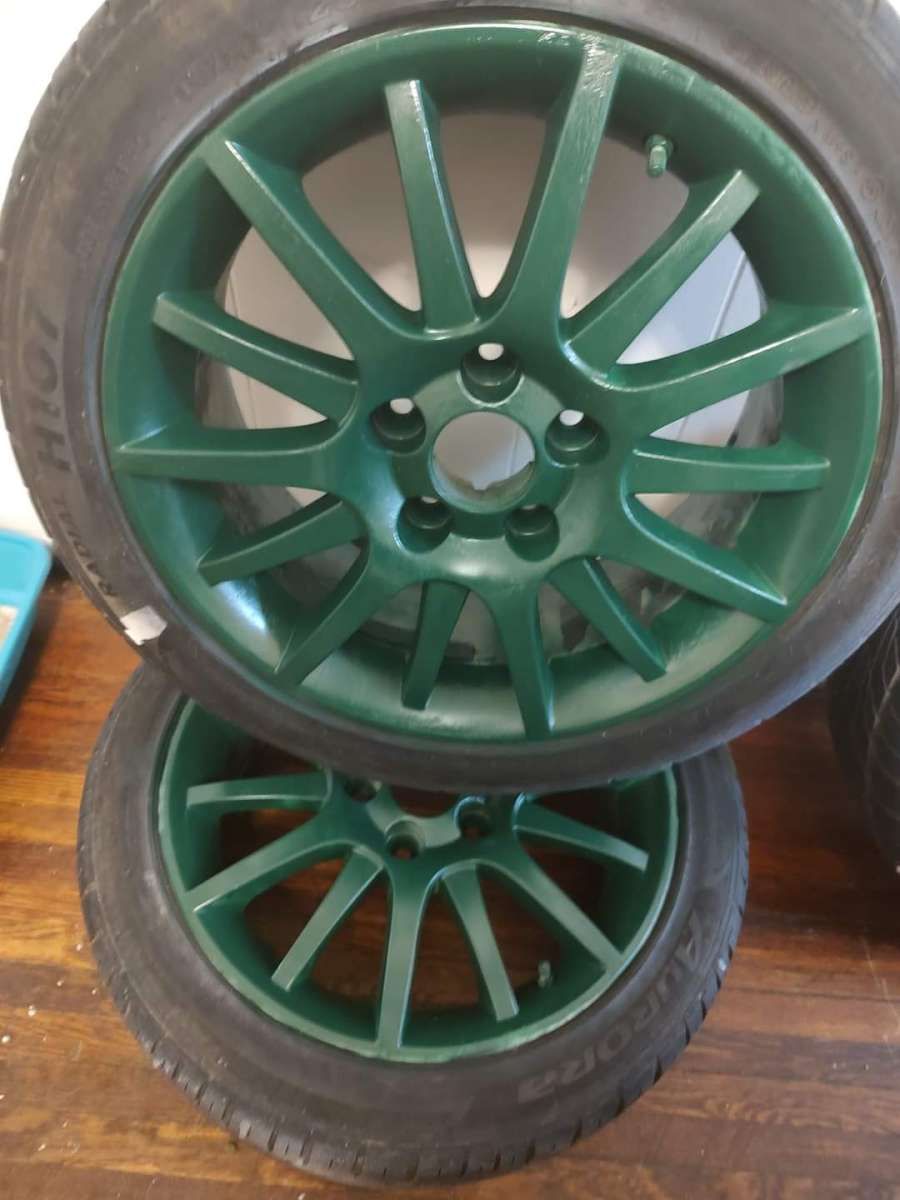 five lug 16 in low profile tires and rims