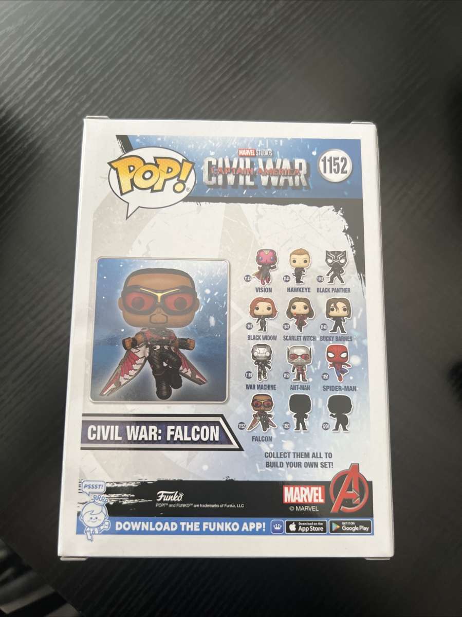 funko pop falcon civic war Amazon exclusive