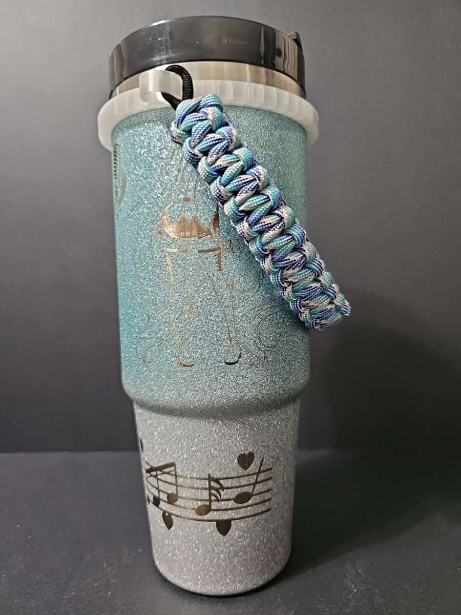 30oz Laser Engraved Insulated Tumbler Hatsune Miku