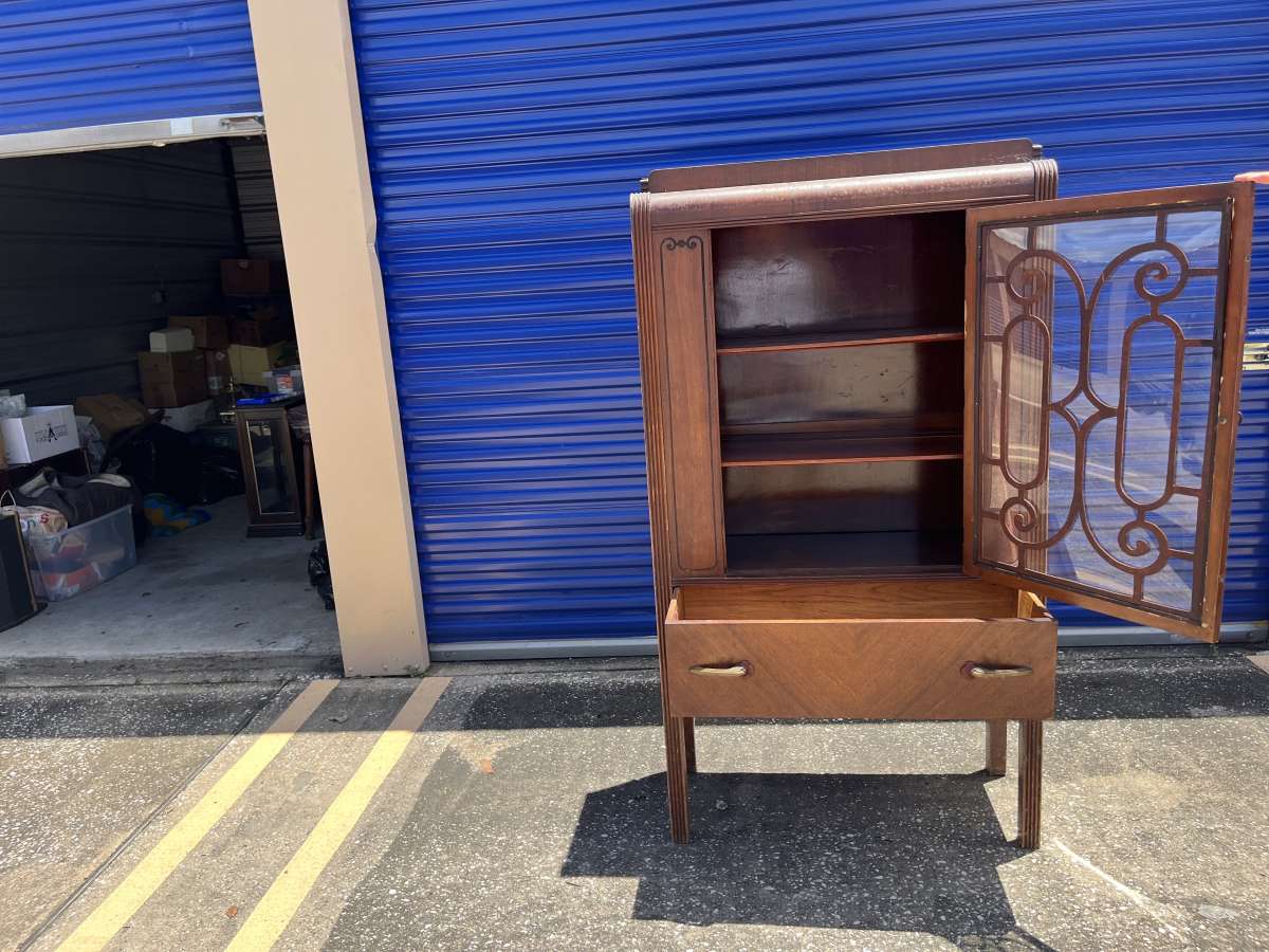 Antique Hutch Cabinet