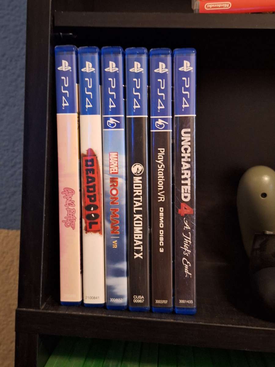 PS4 with 2 controllers