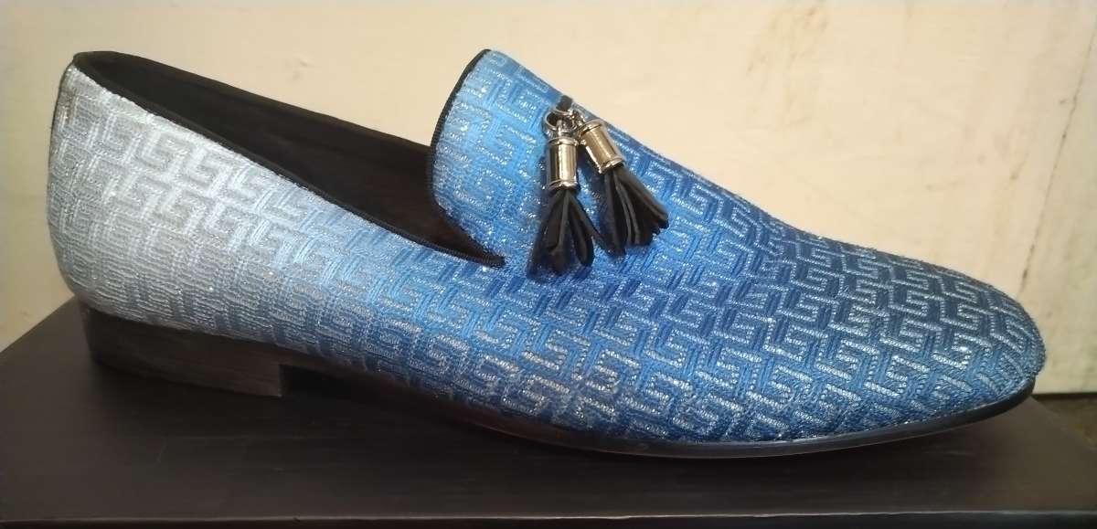 Baby Blue BARABAS DRESS SHOES