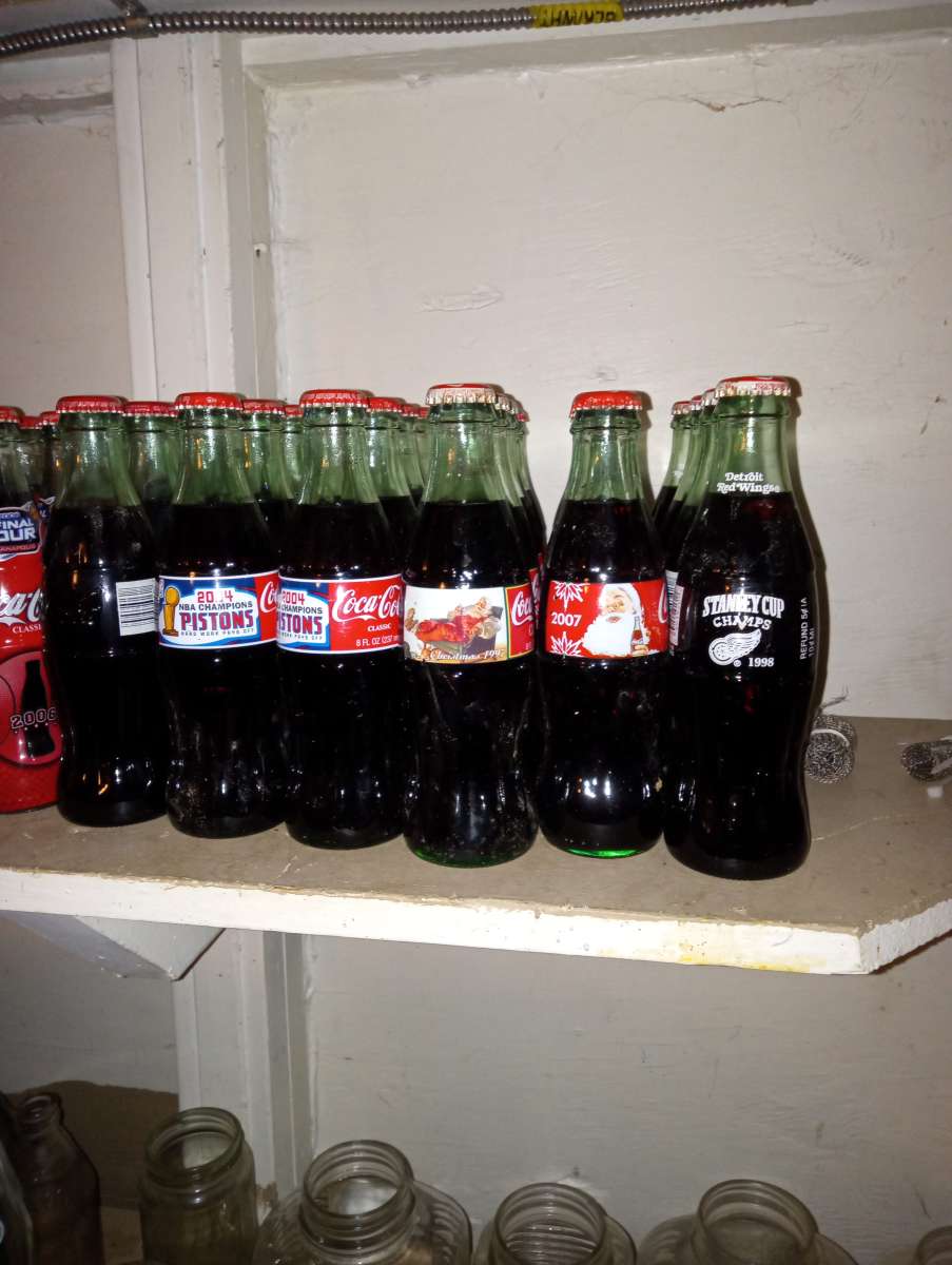 collector coke bottles