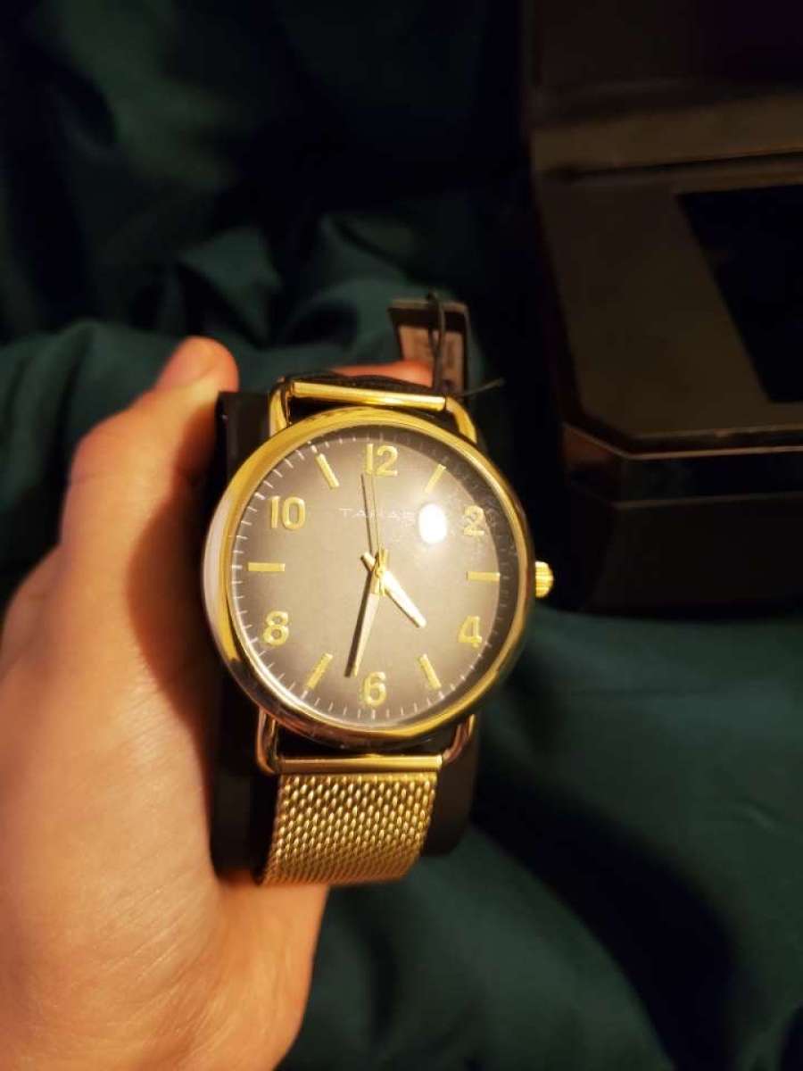 Mens Gold Watch