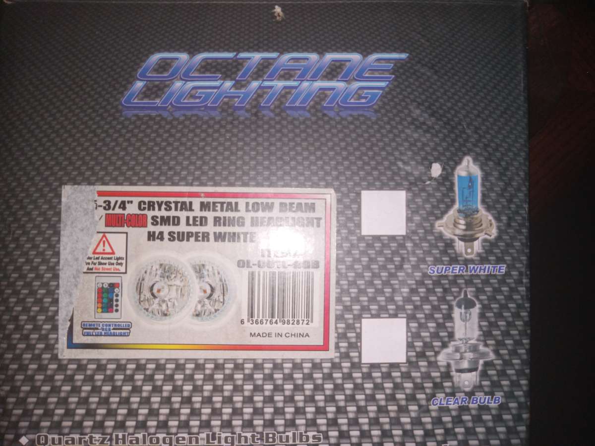 NEW CUSTOM HEADLIGHTS  RGB