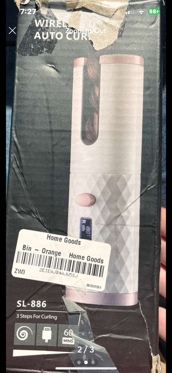 wireless usb hair curler