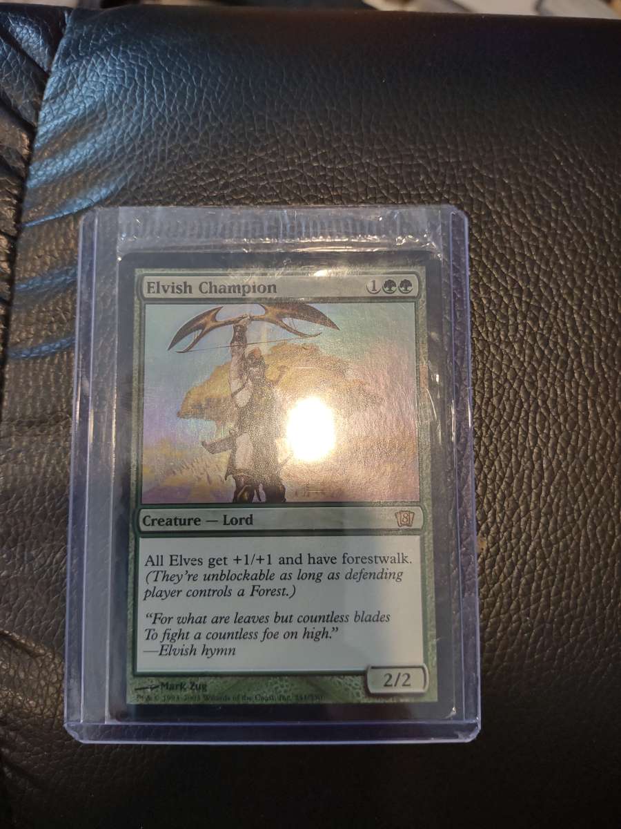sealed 8th edition elvish champion
