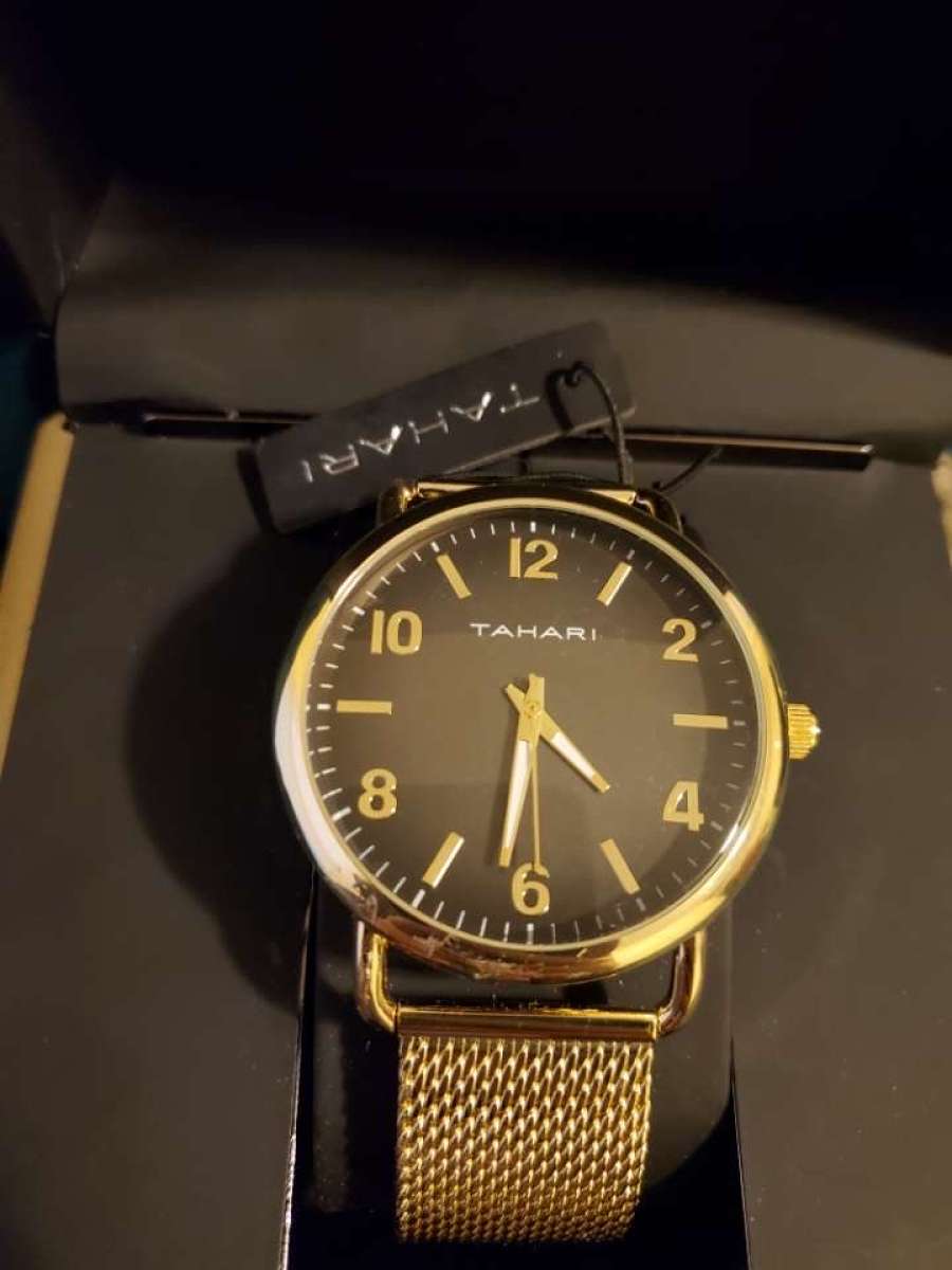 Mens Gold Watch