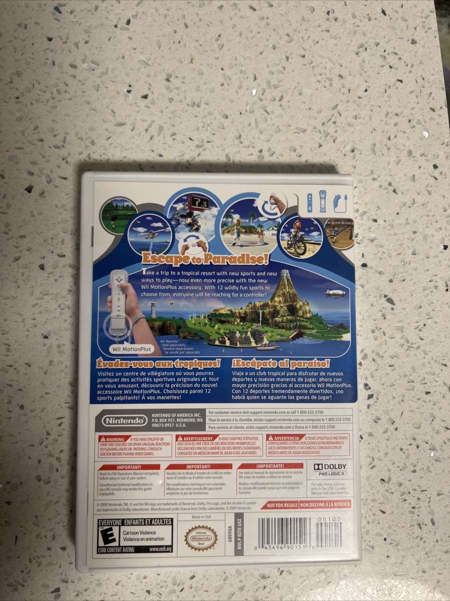 Wii Sports Resort Nintendo Wii 2009