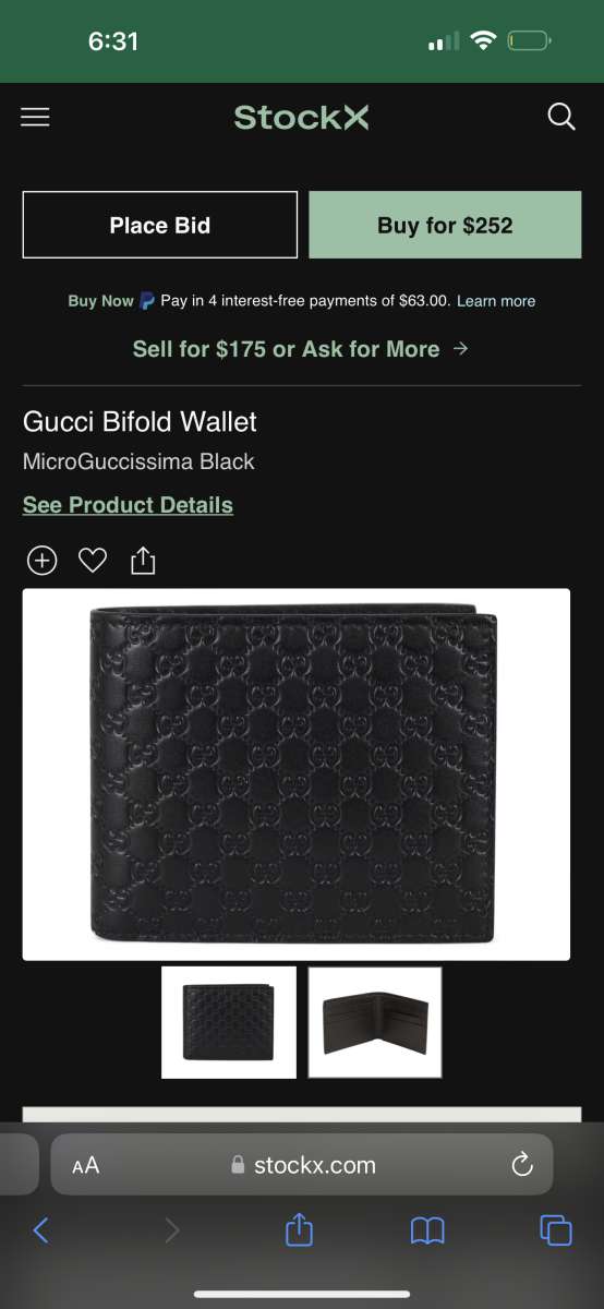 gucci wallet