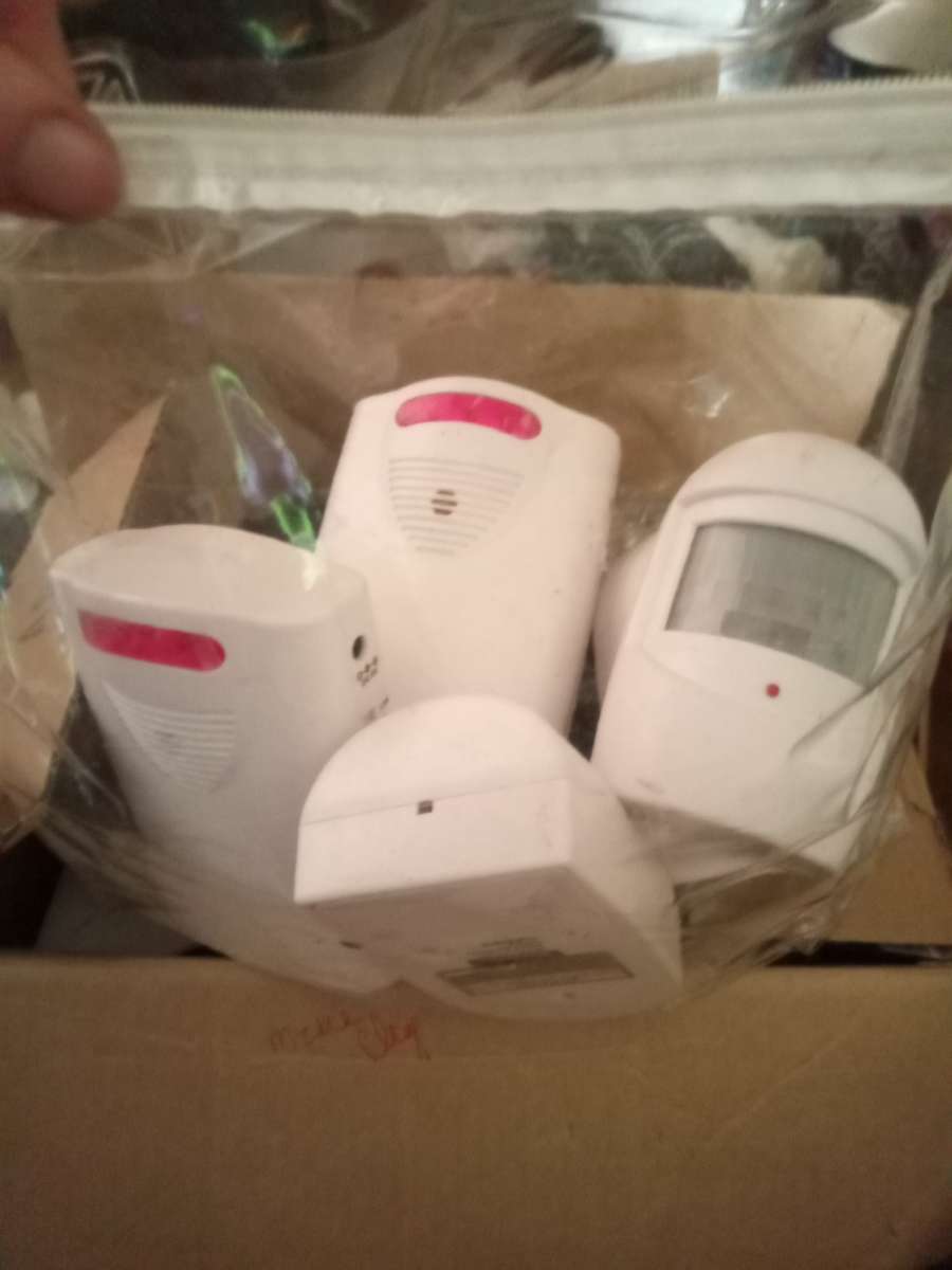 motion lights for security 4 pack and Alarms for property 4