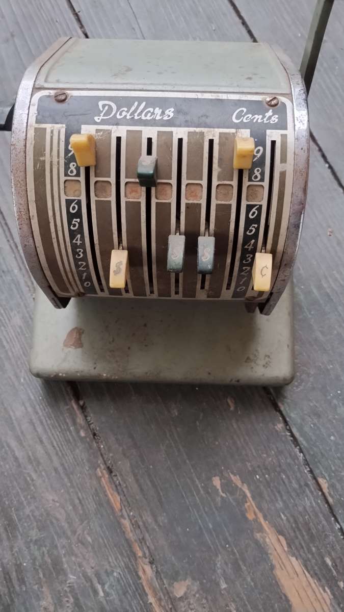 vintage Registers and Adding machine