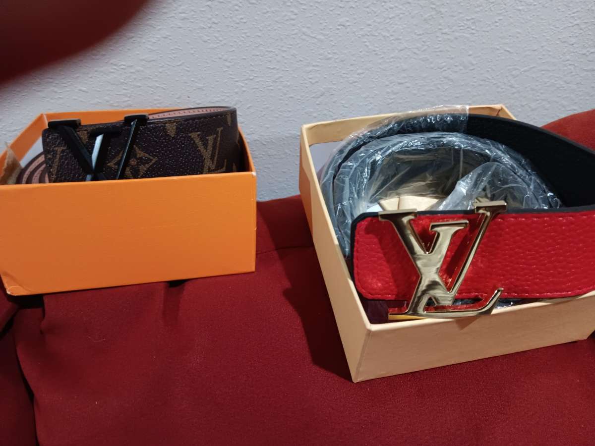 2 for 1 Louis Vuitton  belts