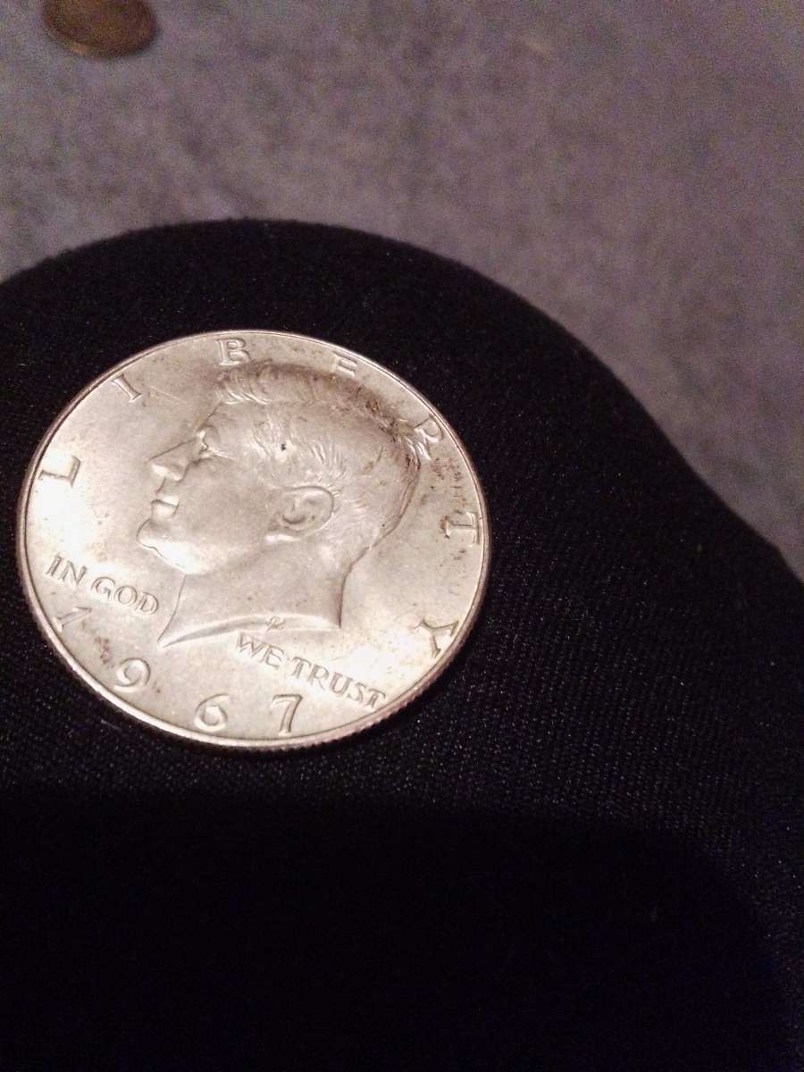 a 1967 half dollar