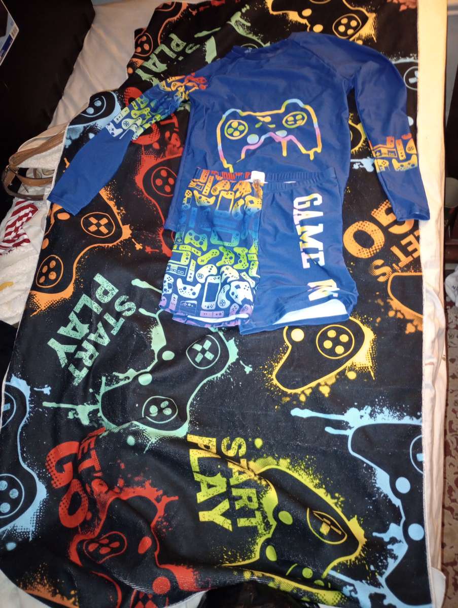 BEACH TOWEL WITH MATCHING SWIM SUIT