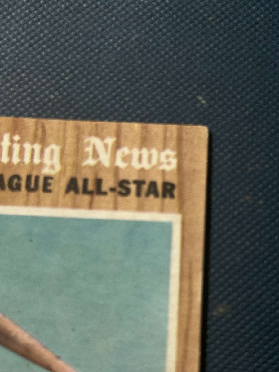 Willie Mays Baseball Card Topps 395