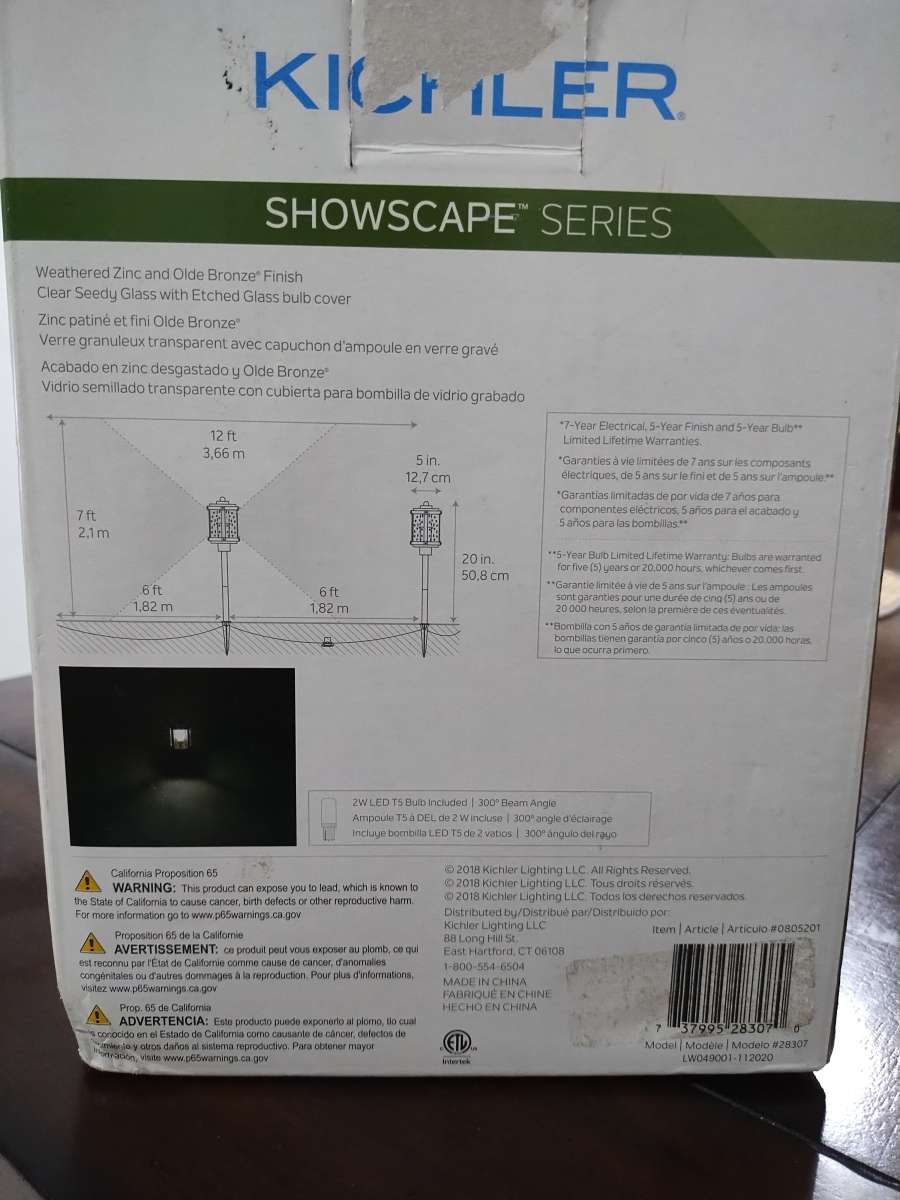 12 volts led path light