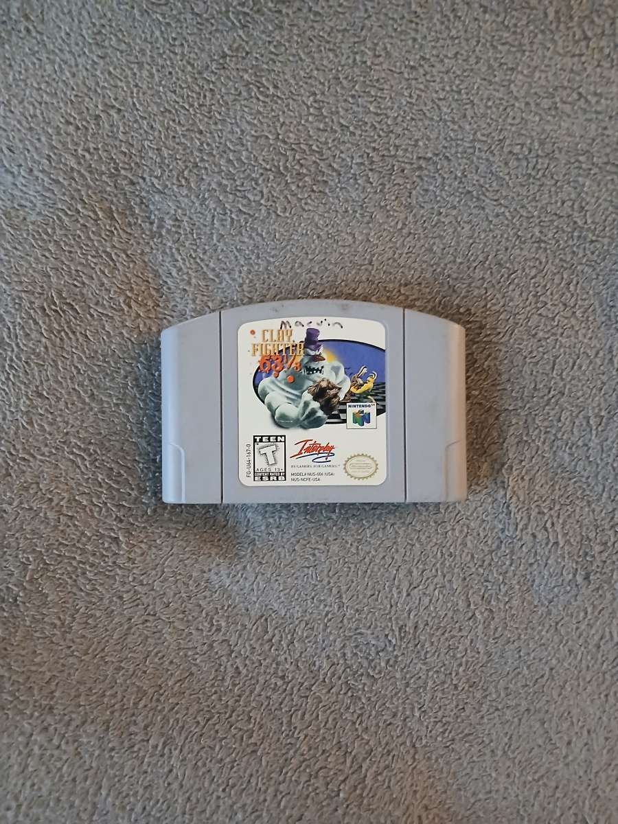 Clay Fighter 63 1 3 Nintendo 64