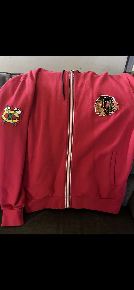 Blackhawk zip up hoodie
