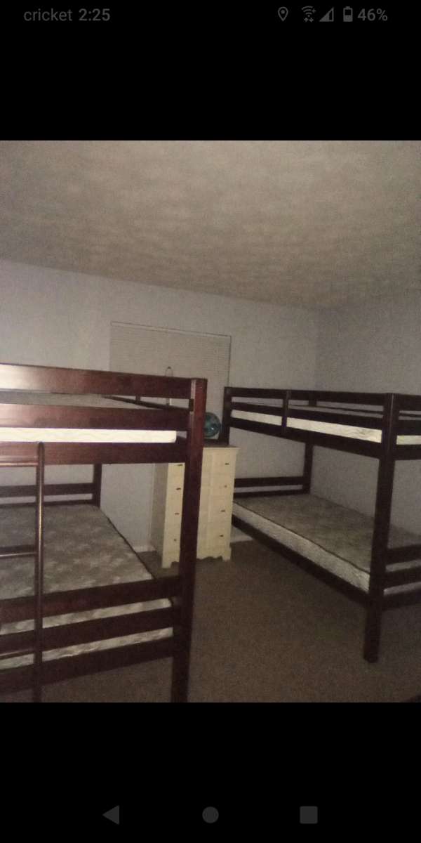 4 bunk beds