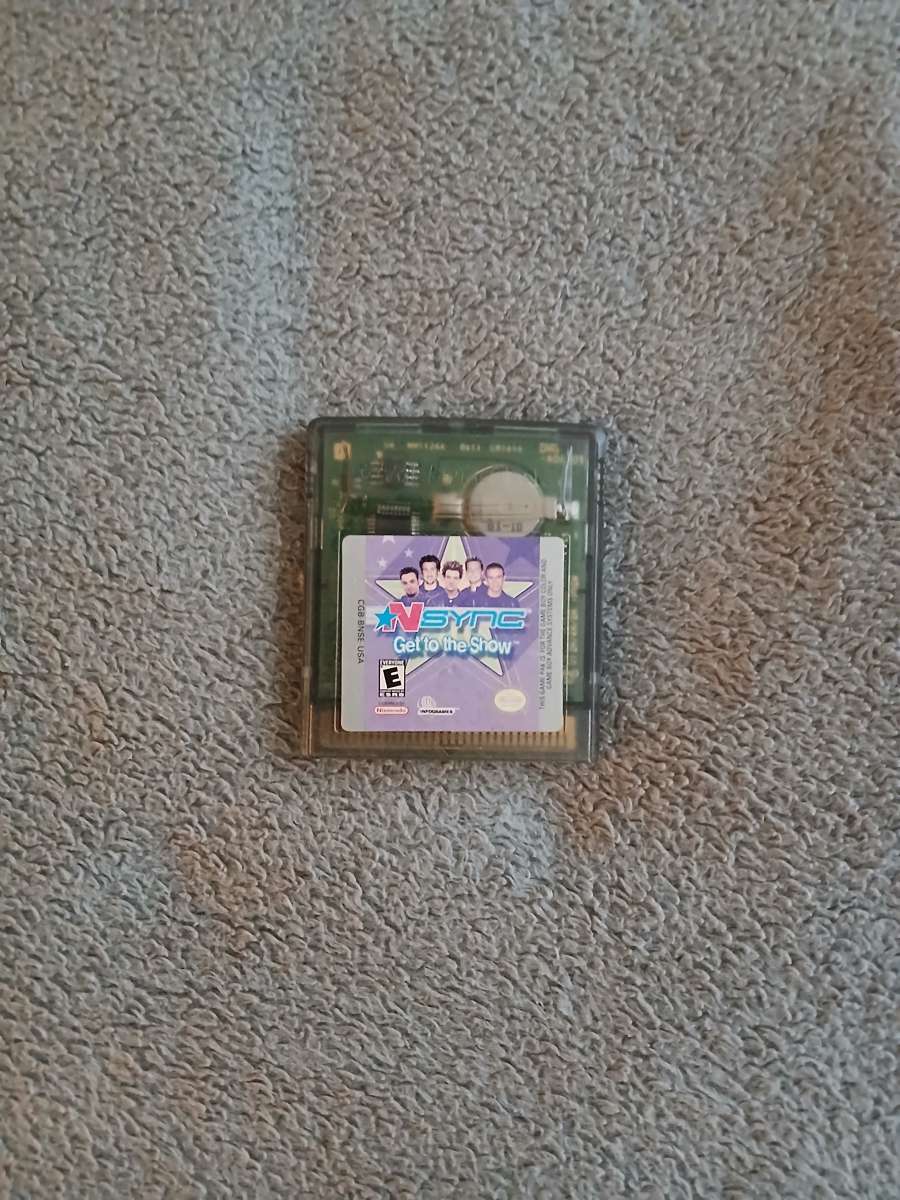 NSYNC Get To The Show Gameboy Color