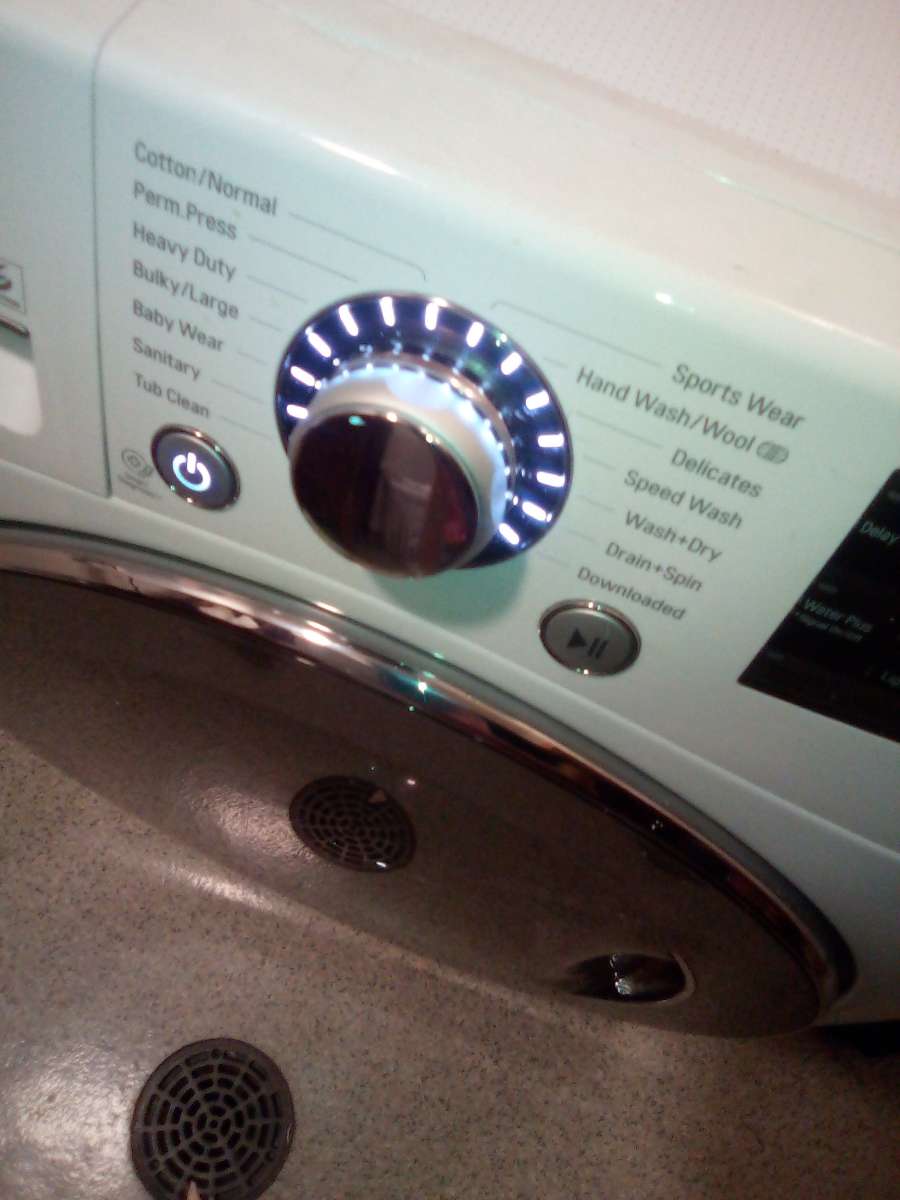 LG all in one smart washer and dryer machine