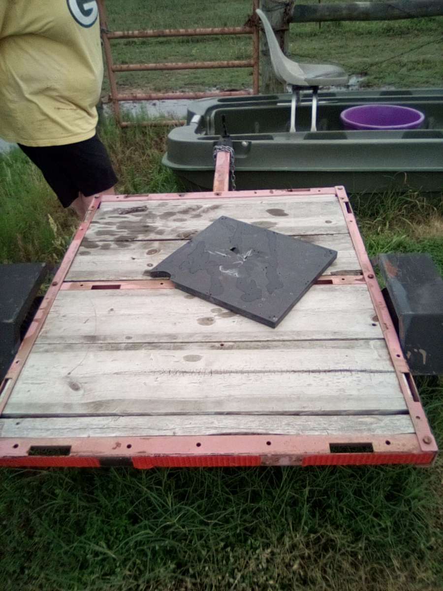 little utility trailer I bought this at atwoods