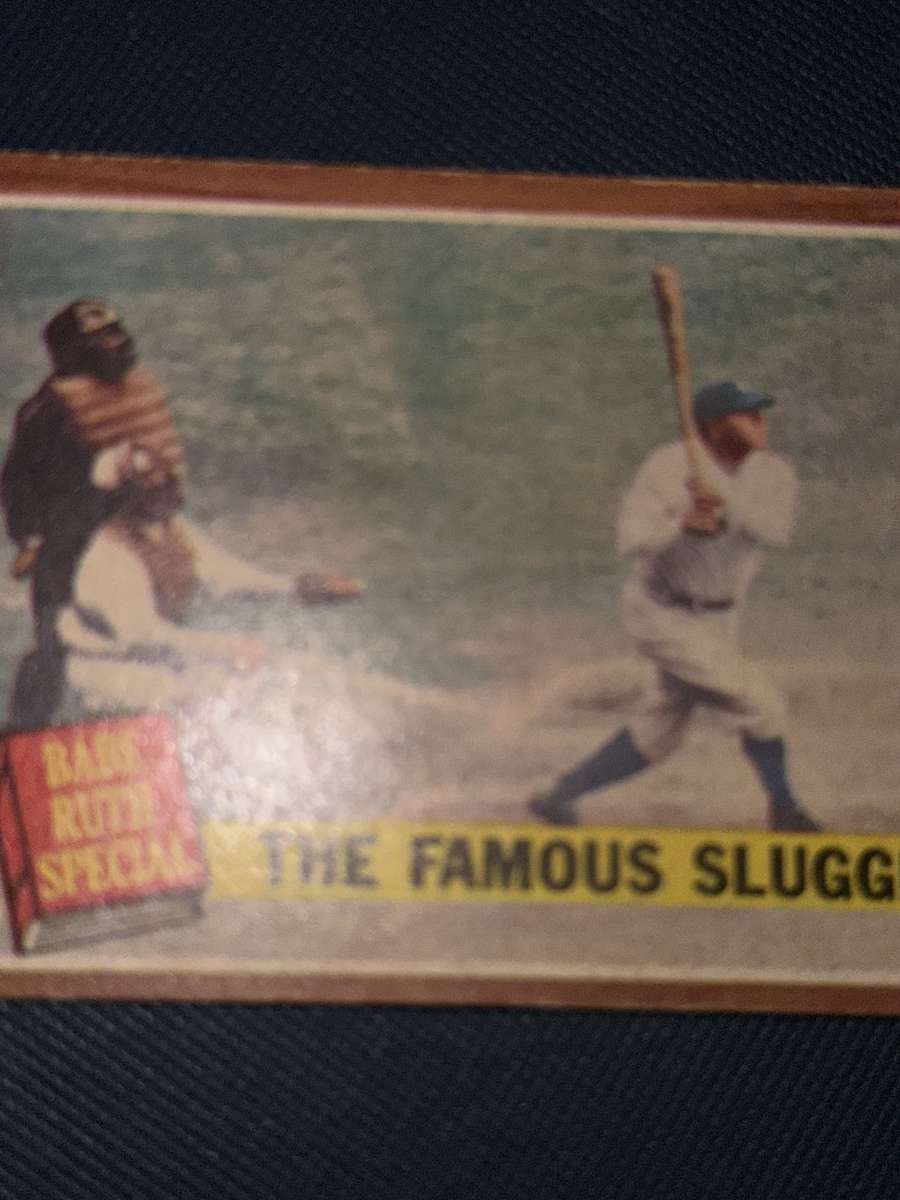 1962 The Famous Slugger Baseball Card Topps 138