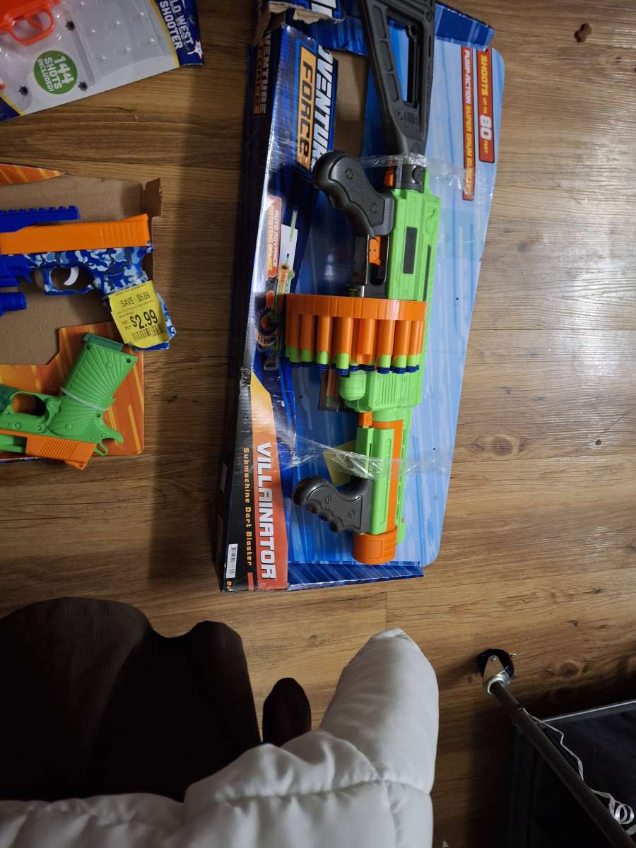 toy guns nerf etc