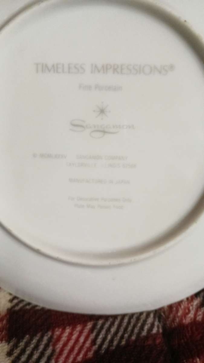 Sangamon friendship saucer