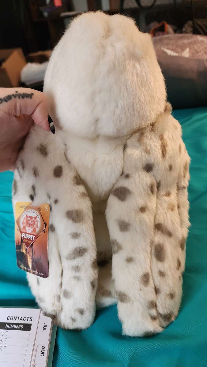Official Wizarding world merch Hedwig NWT puppet 360head