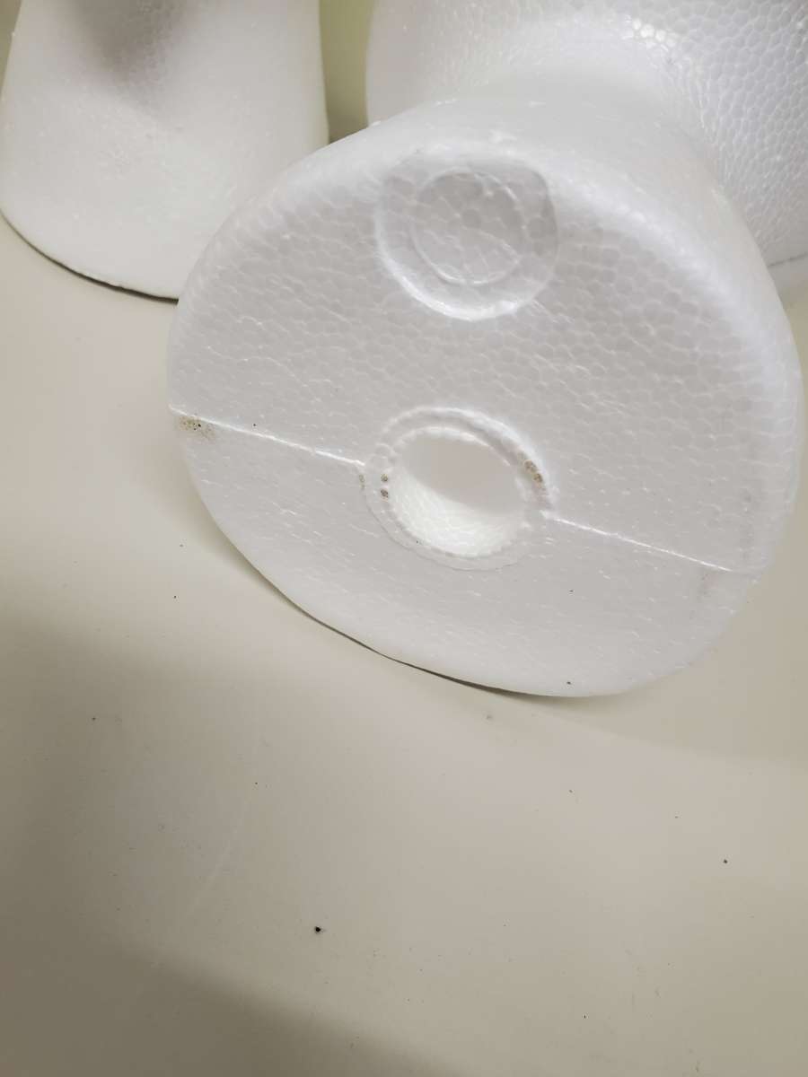 Mannequin Heads  3 Pack  Styrofoam Boutique RRR Apparel