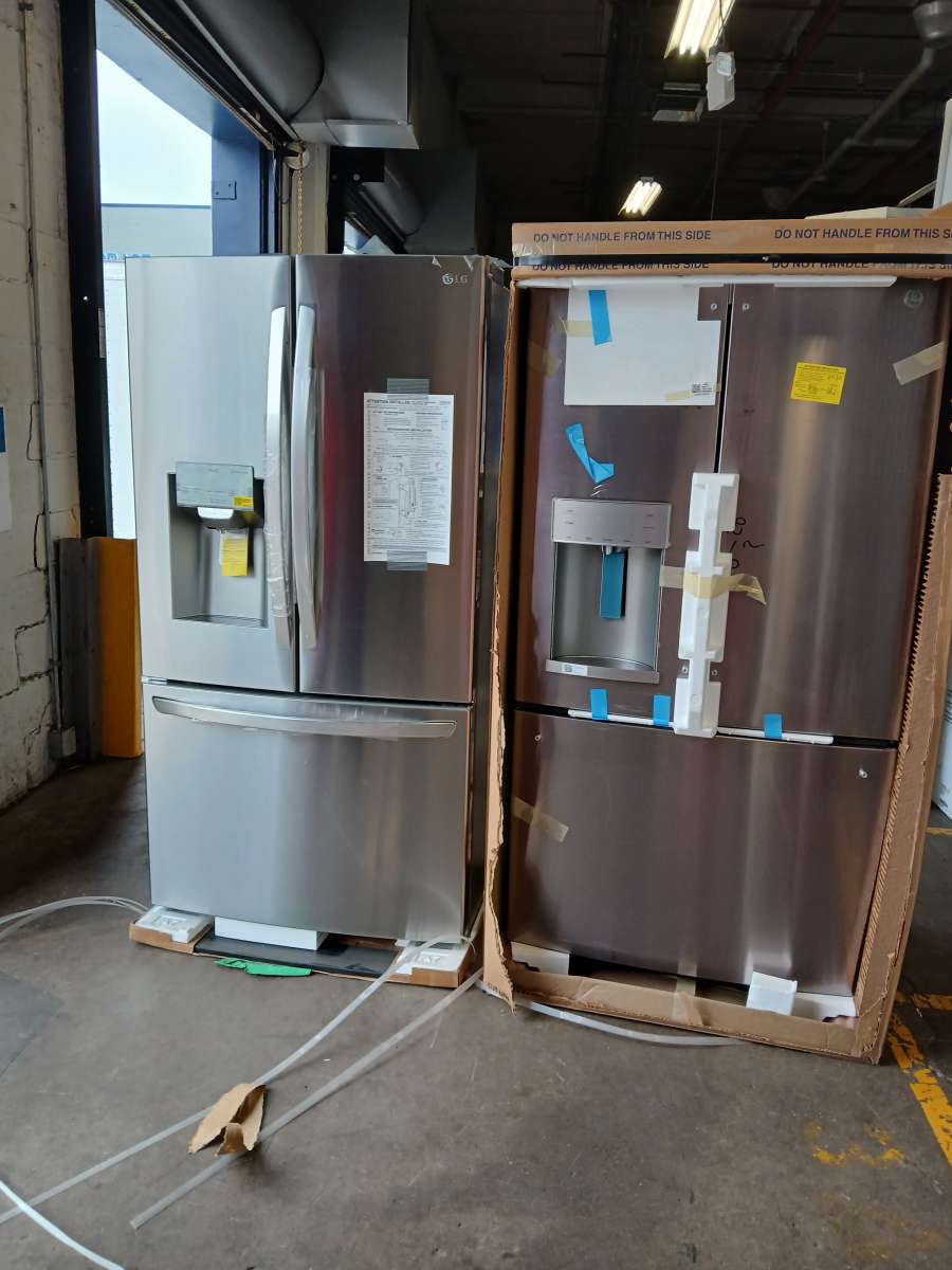 Brand New stainless steel French door refrigerator