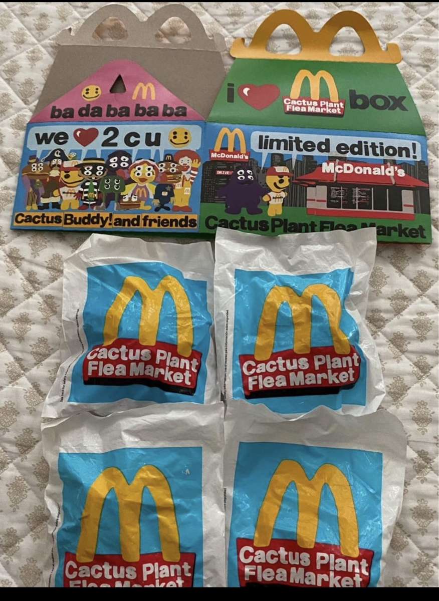 McDonalds Cactus Plant Toys