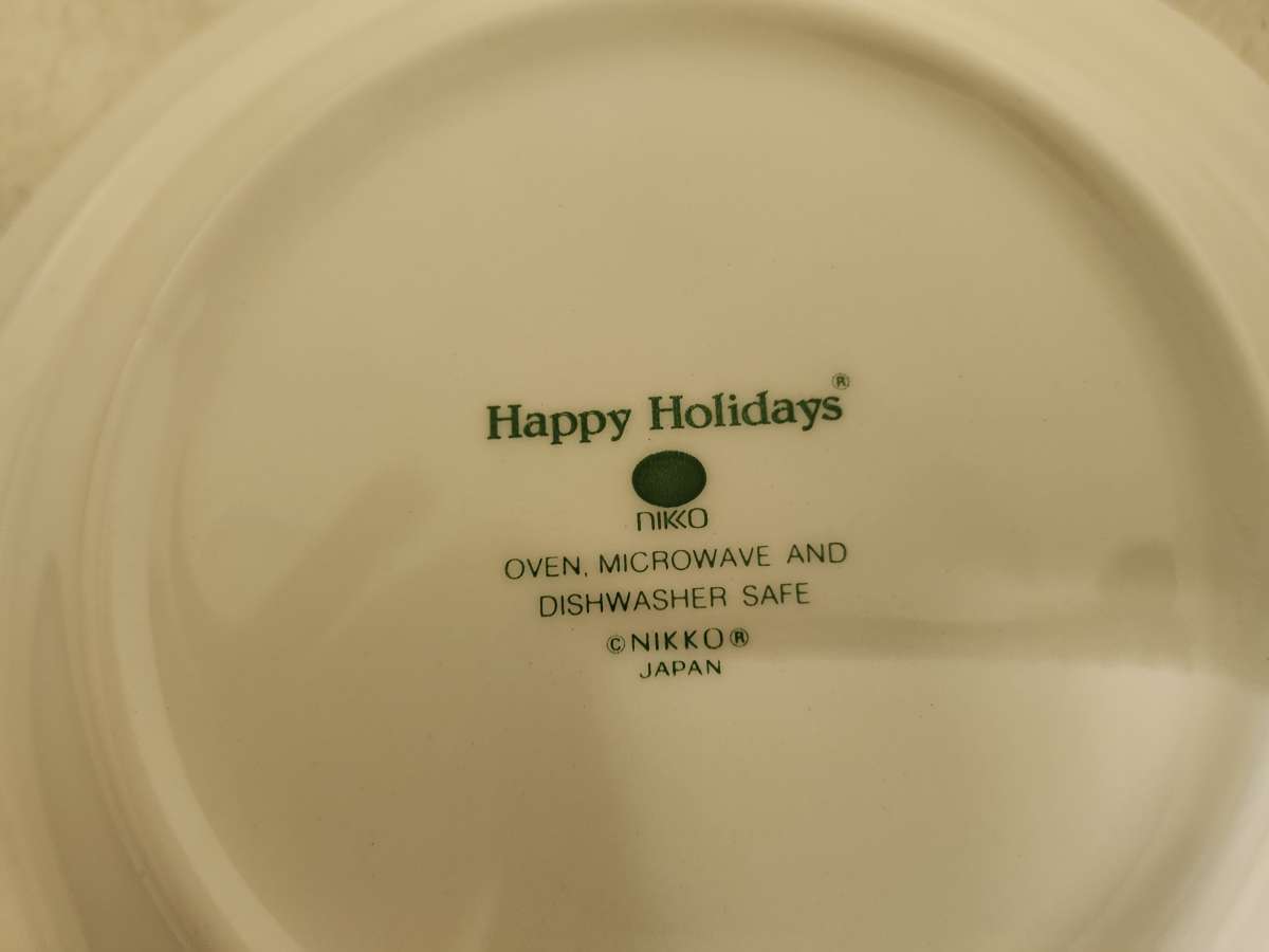 nikko brand dishwasher serving set three pieces