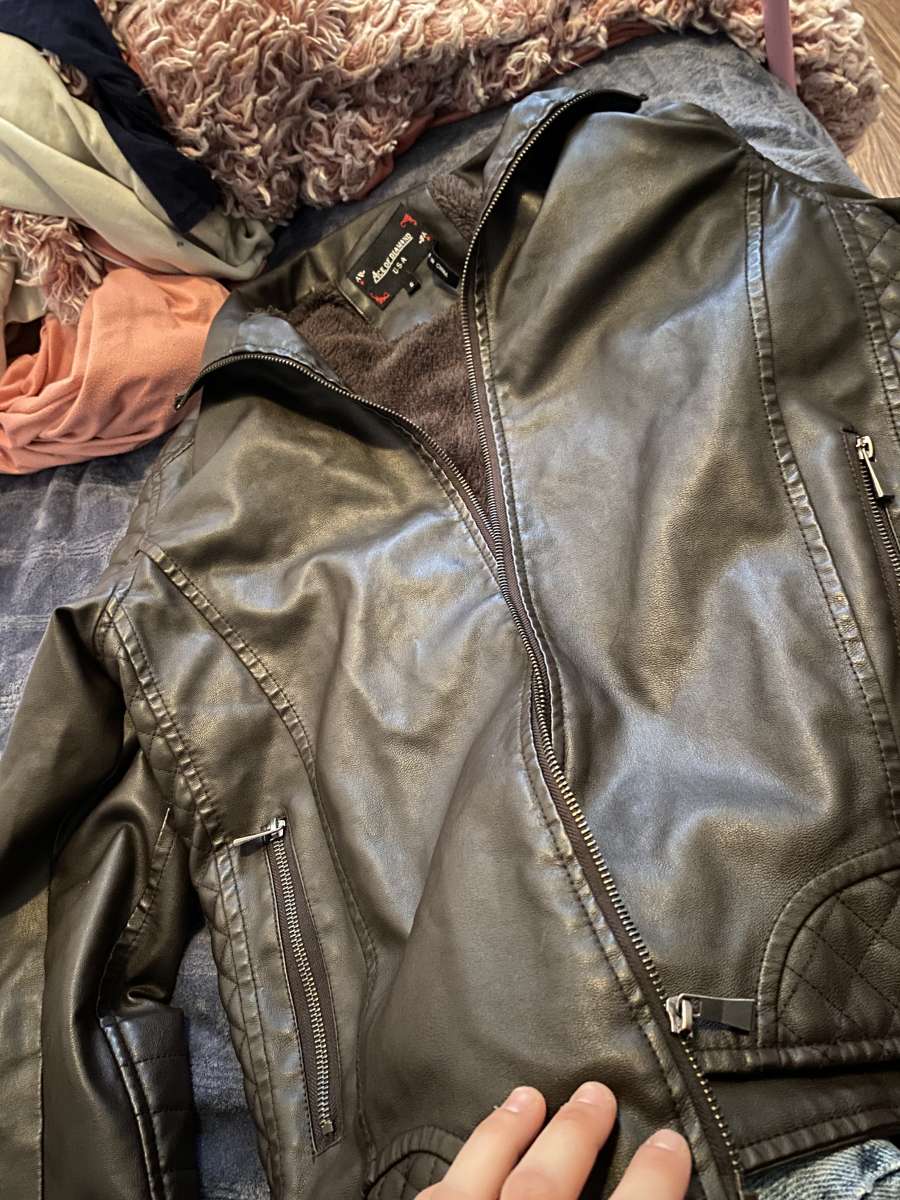 leather jacket