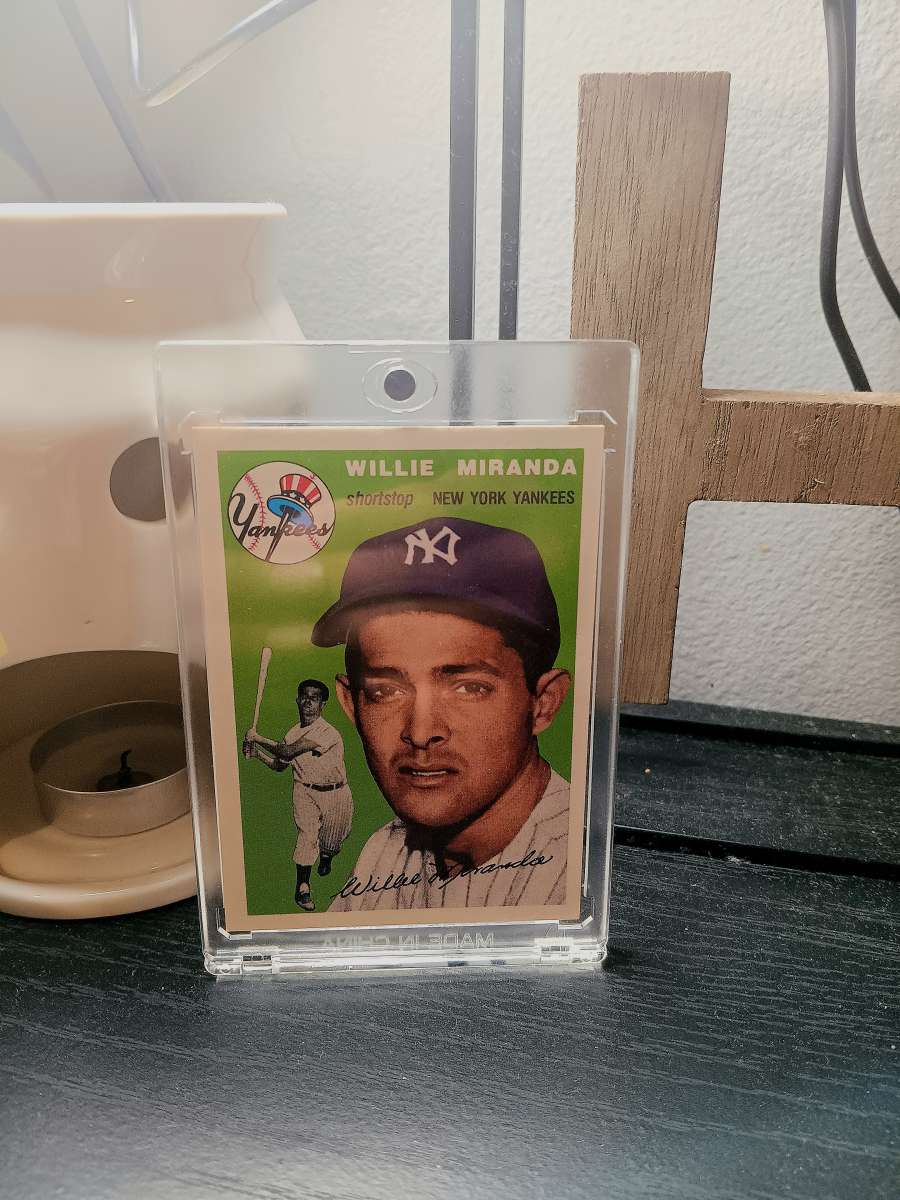 1954 Willie Miranda New York Yankees