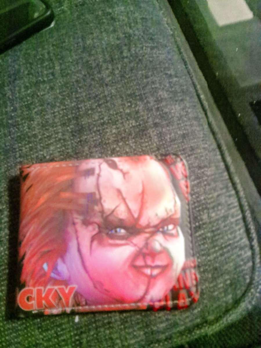 Chucky wallet used cash only