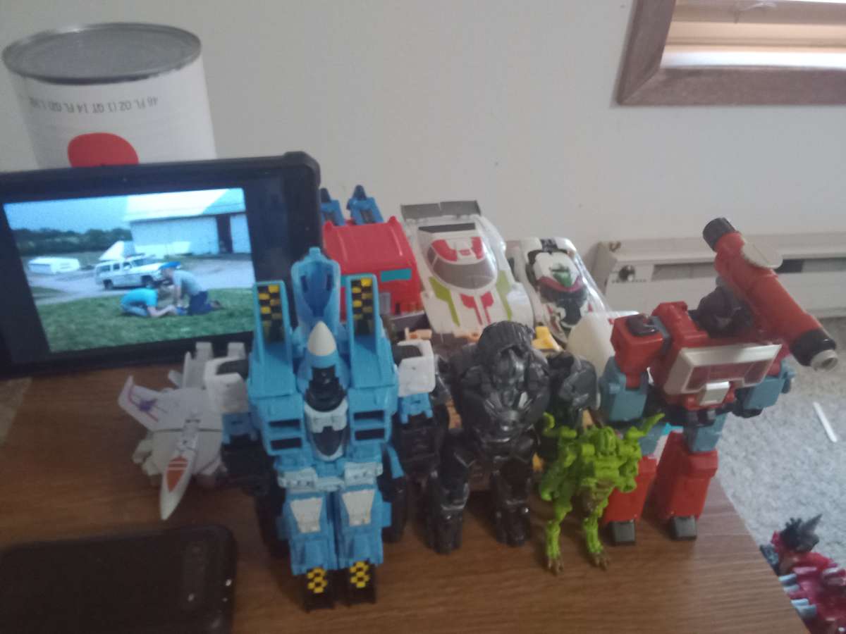 transformers and VTEC bots dc comics figures HeMan