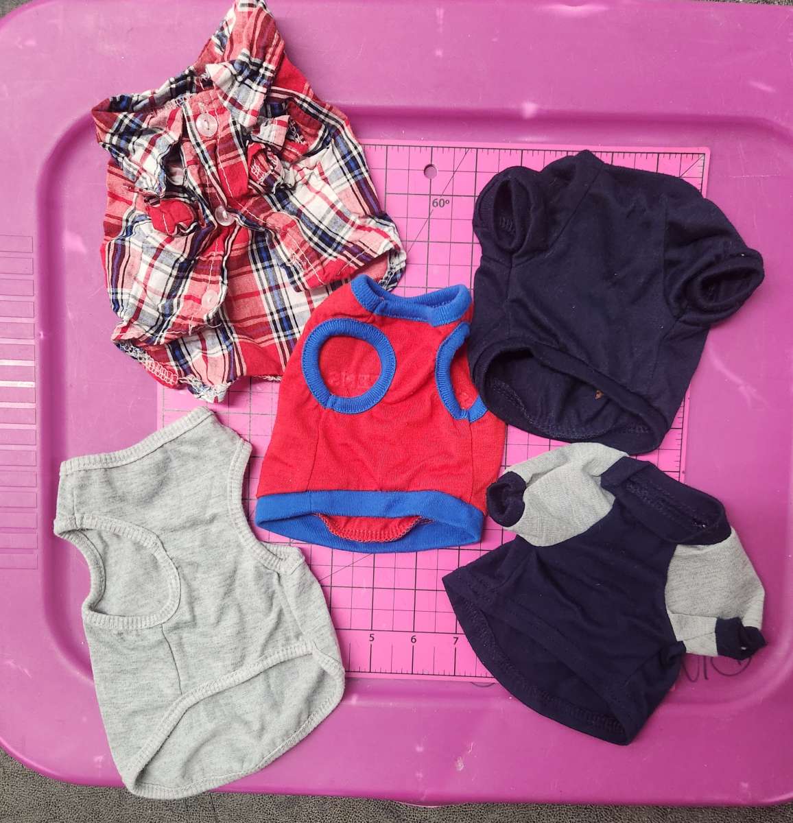 Pet Dog Lot of 10 Outfits Lightly Worn Like New SZs XS to S