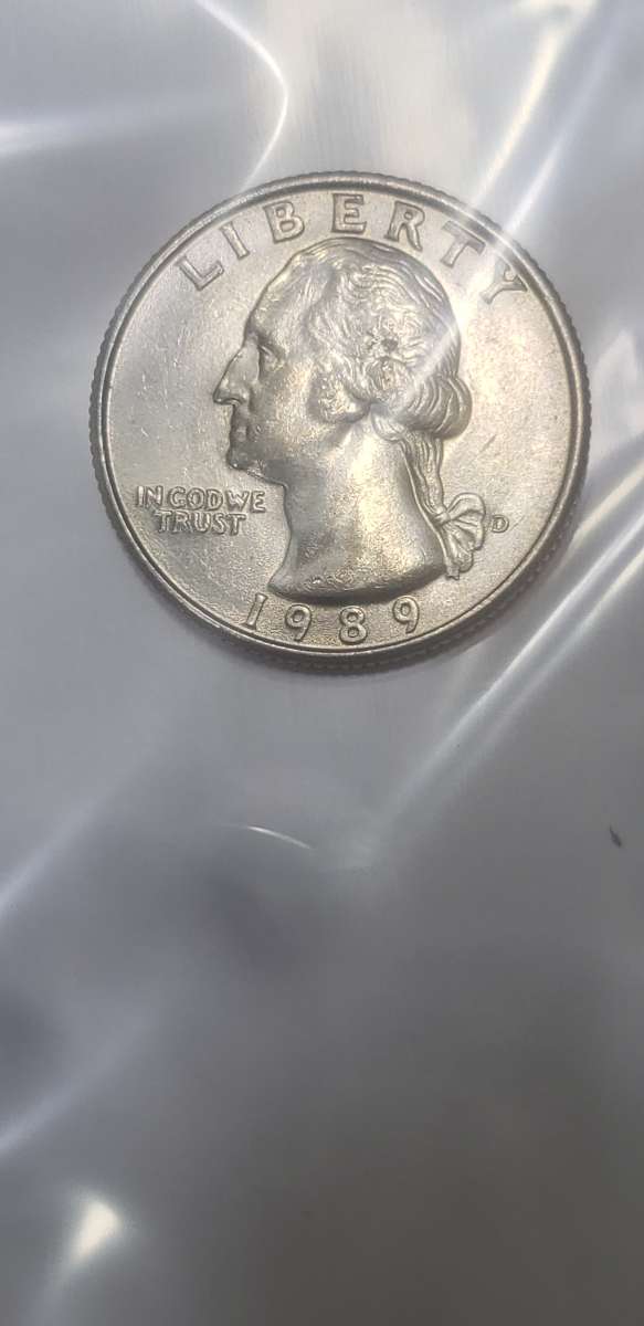 1989 quarter dollar