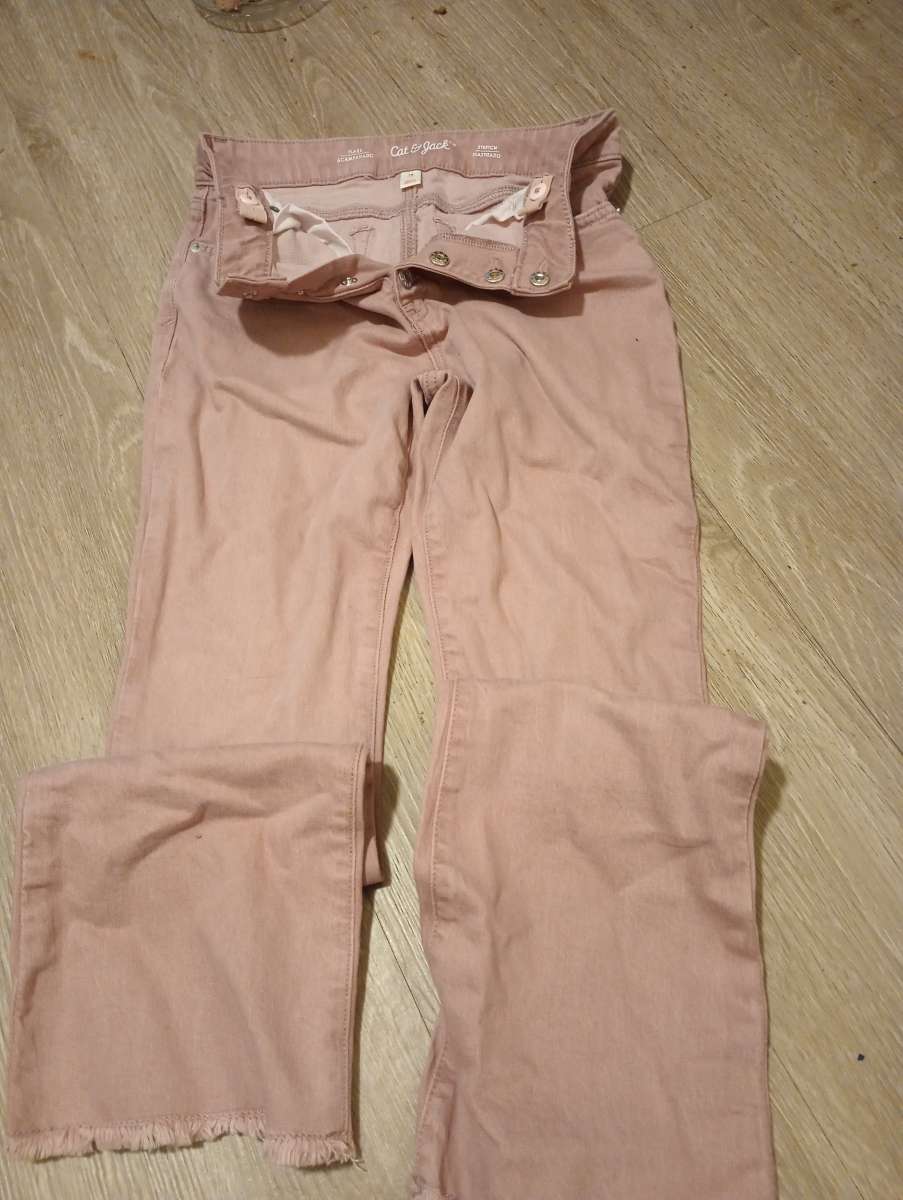 pink size 14 cat and jack pants