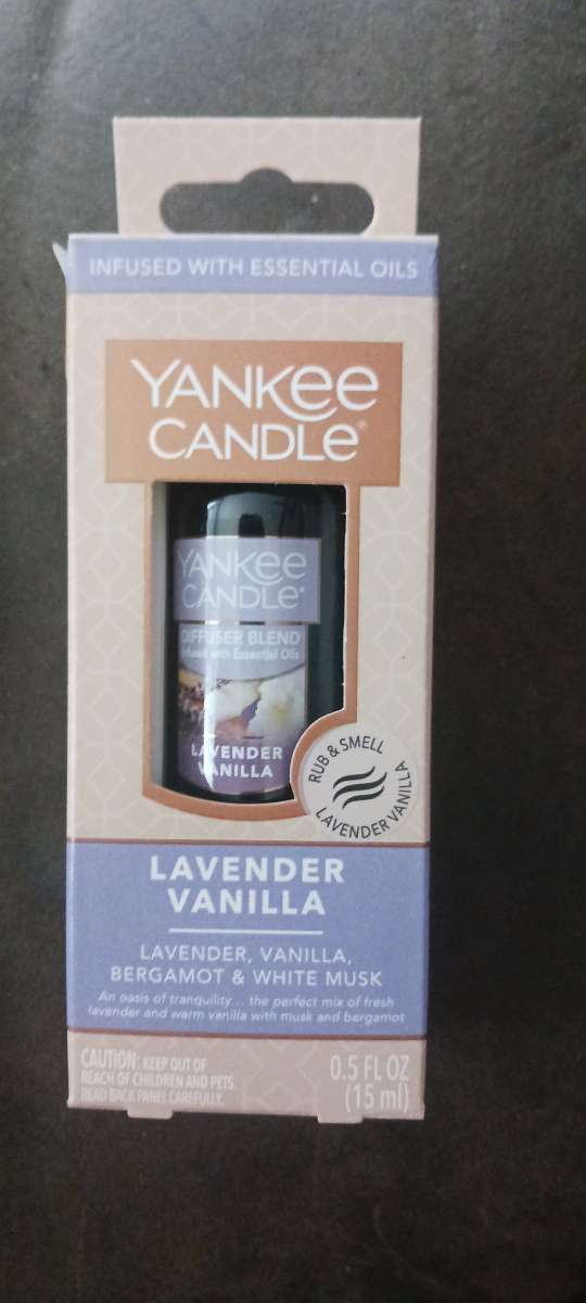 Yankee Candle Deffuser Essential Oil Vanilla Lavender