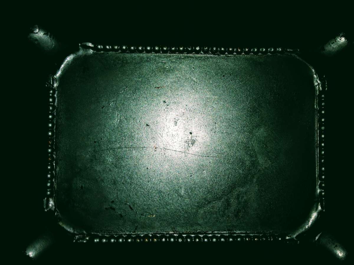 collector item vintage metal trinket jewel box late 1800s