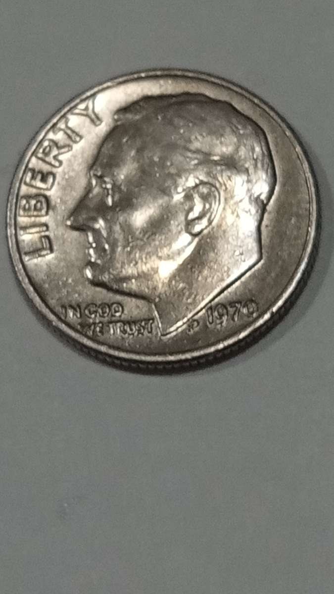 this 1970 Dime no mint Mark ultra Rare