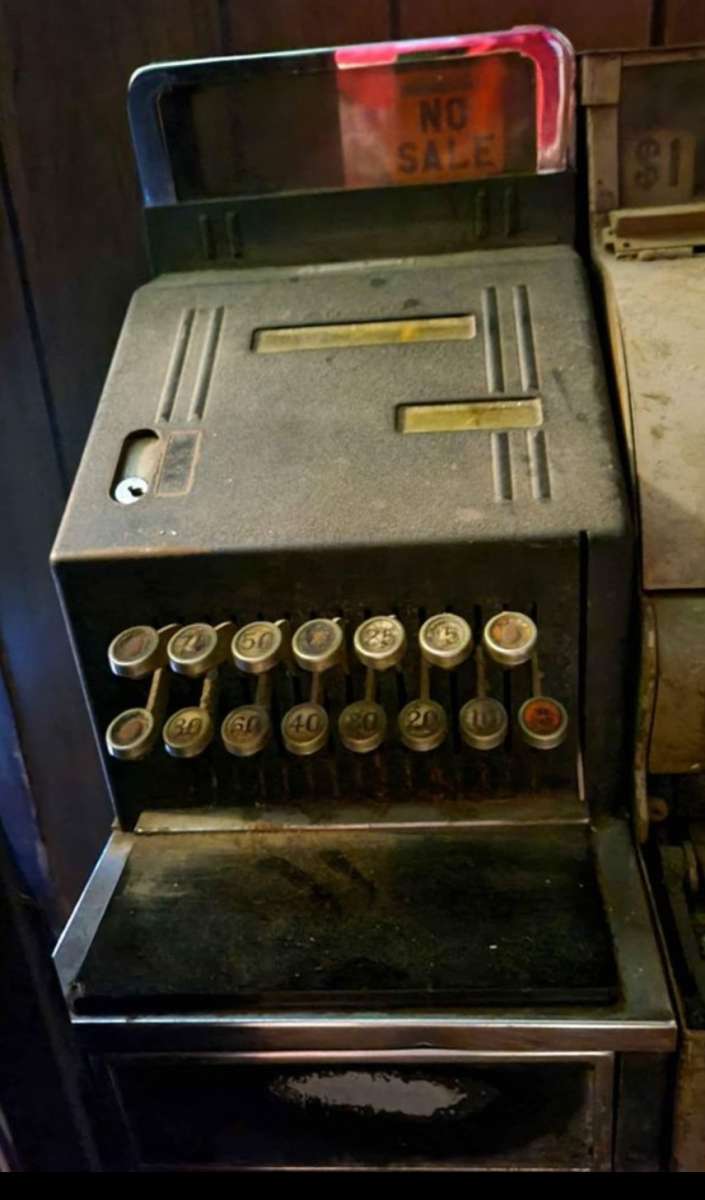 1928 Vintage  Cash Register