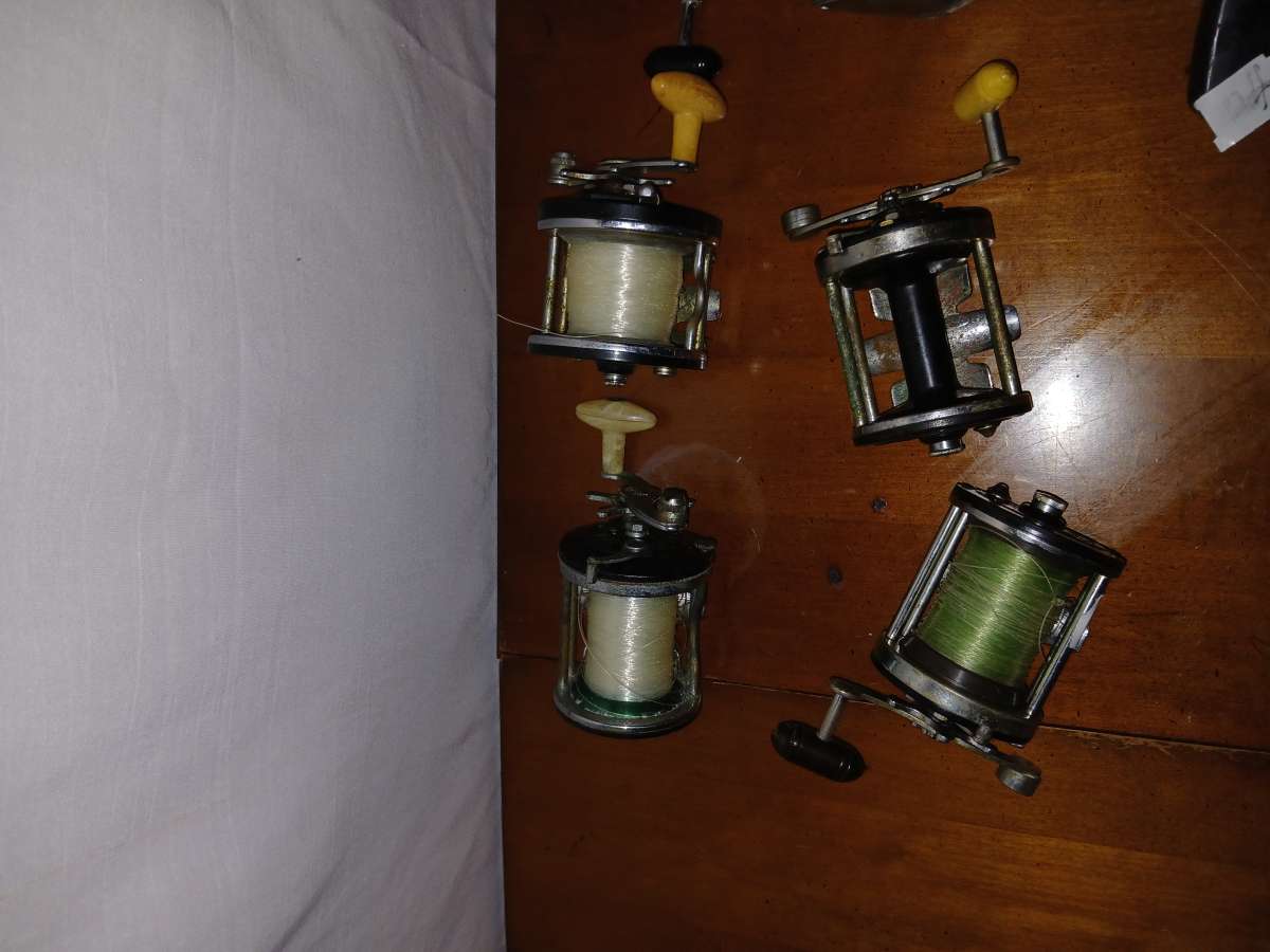 Fishing reels lures and other random gear